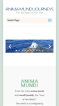 Mobile Screenshot of animamundijourneys.com